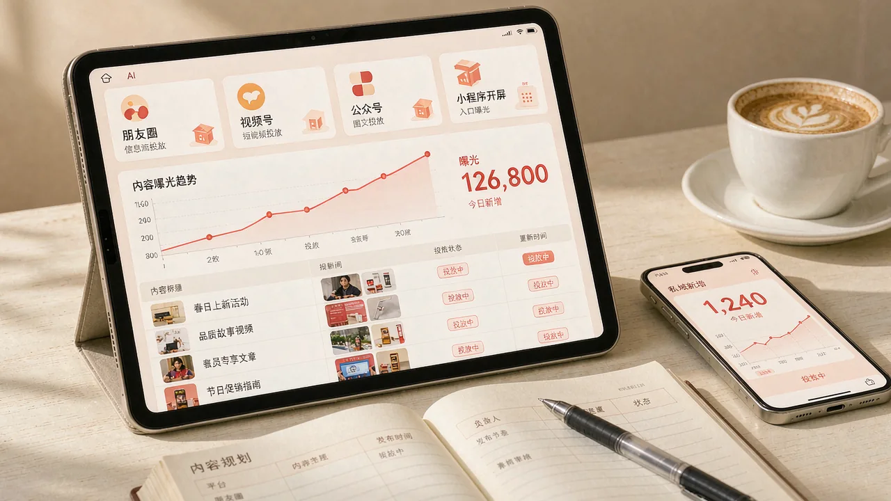 品牌内容营销策划与精准投放配图