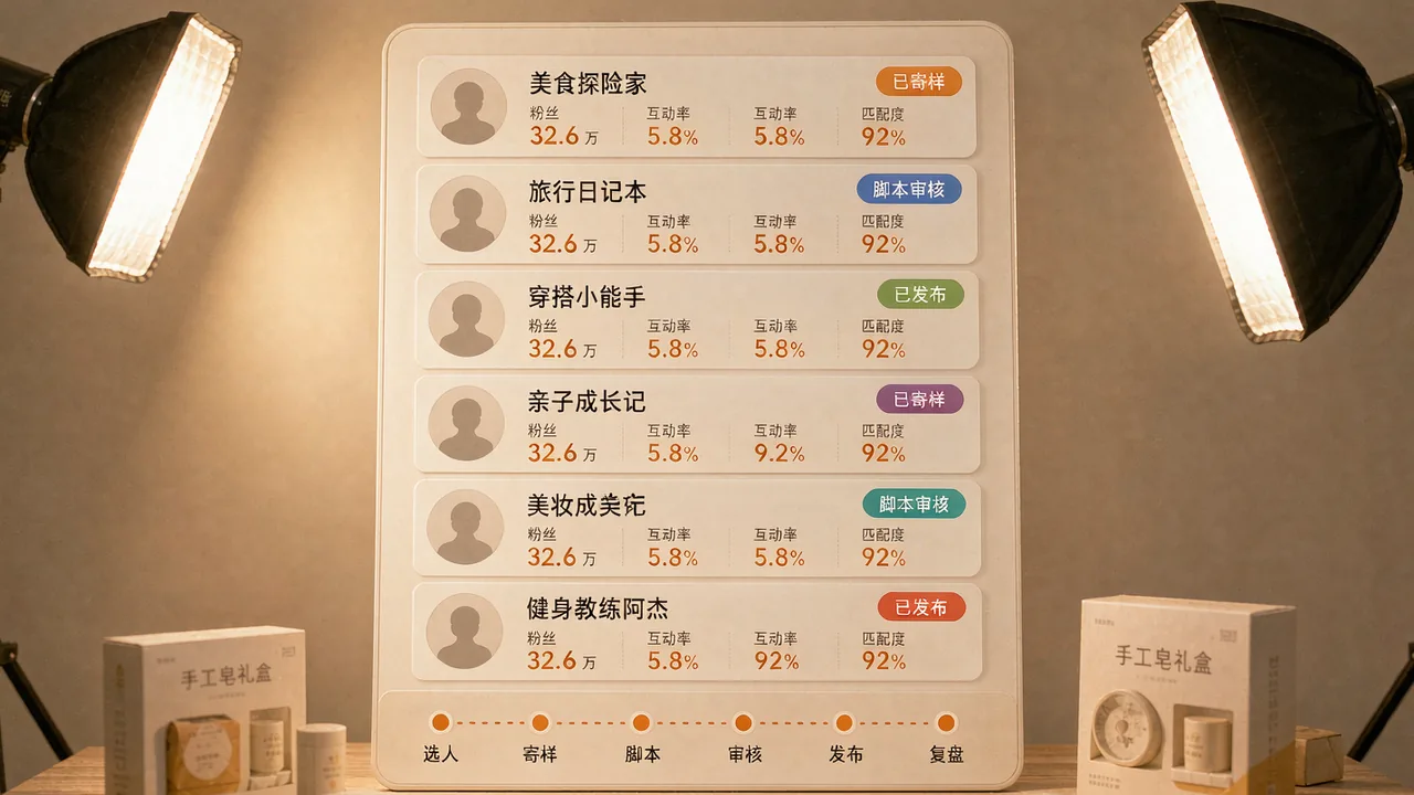 KOL/KOC 合作与内容种草 配图